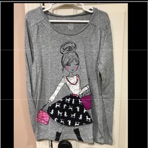 Girl’s long sleeve tee